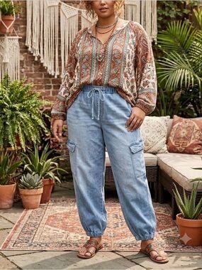 No brand Denim Jogger Best for XL